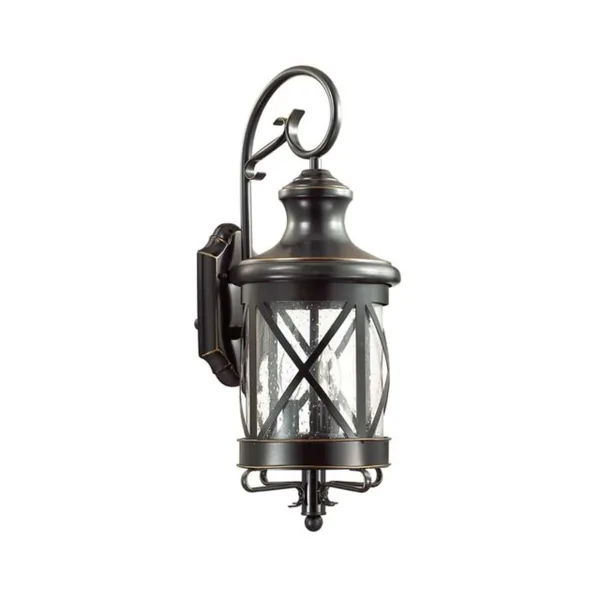 Уличный настенный св-к IP44 E14 3*60W 220V SATION черный/зол.патина ODEON LIGHT
