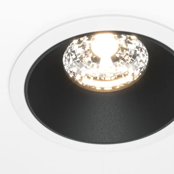 Встраиваемый светильник LED 15Вт Бело-черный IP20 Downlight DL043-01-15W3K-RD-WB Technical Maytoni — фото 2