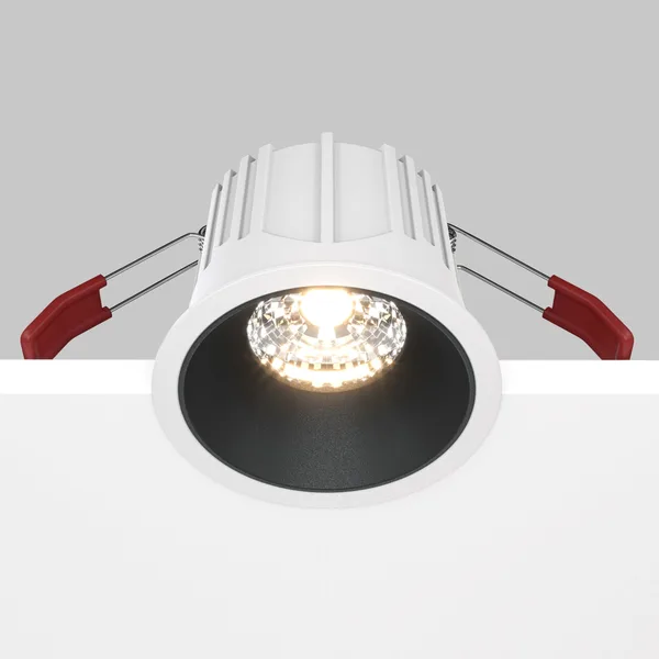 Встраиваемый светильник LED 15Вт Бело-черный IP20 Downlight DL043-01-15W3K-RD-WB Technical Maytoni — фото 4