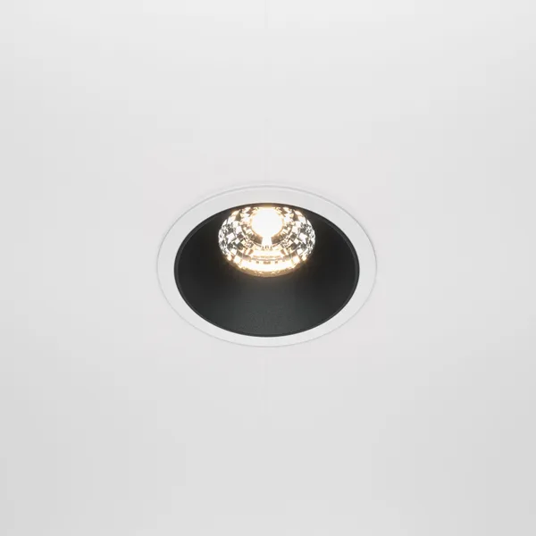 Встраиваемый светильник LED 15Вт Бело-черный IP20 Downlight DL043-01-15W3K-RD-WB Technical Maytoni — фото 3