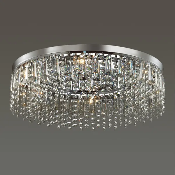 Люстра потолочная E14 6*40W 220V SPARKLE хром LUMION — фото 2
