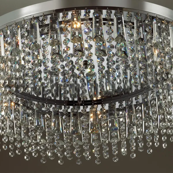 Люстра потолочная E14 6*40W 220V SPARKLE хром LUMION — фото 3