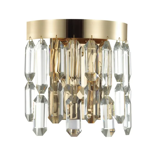 Бра E14 2*40W DAKISA золотой/хрусталь ODEON LIGHT