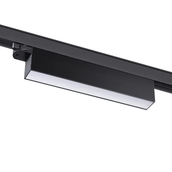 Св-к трехфазный трековый св/д IP20 LED 4000K 18W 220V ITER черный NOVOTECH
