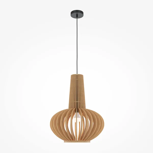 Подвесной светильник 1*E27 40Вт Черный IP20 Roots MOD193PL-01W1 Maytoni — фото 3