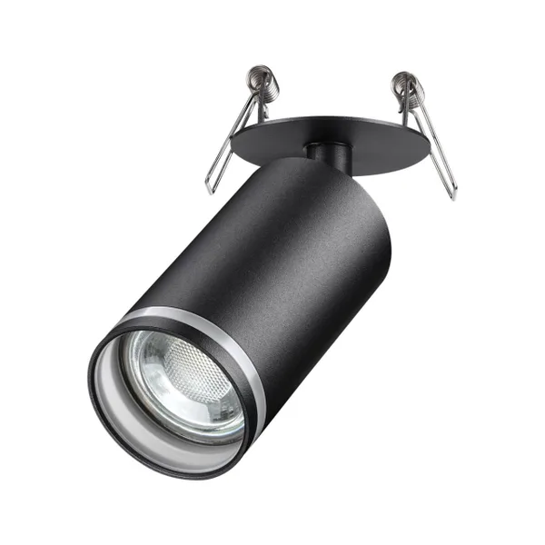Светильник встр.IP20 GU10 9W 220V ULAR черный NOVOTECH