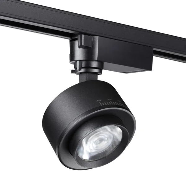 Св-к трековый однофазный IP20 LED 4000К 15W 220V EDDY черный NOVOTECH — фото 5