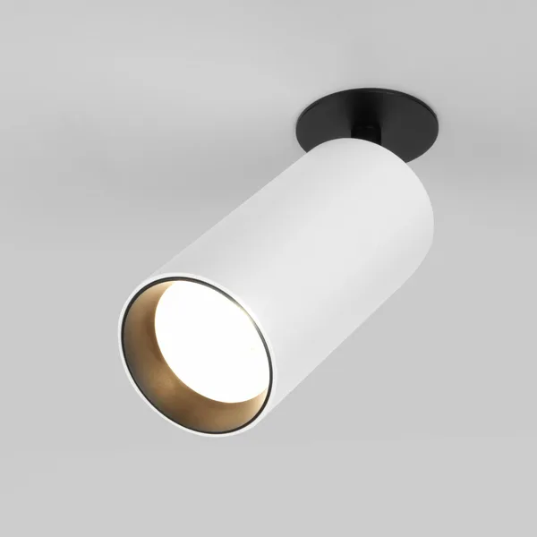 Светильник встраиваемый 15Вт 4200К белый с черным IP20 Diffe (a058273) Elektrostandard — фото 3
