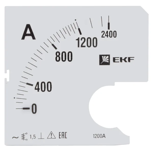 Шкала сменная для A721 1200/5А-1,5 PROxima EKF