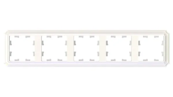ATLASDESIGN ANTIQUE 5-постовая РАМКА, универсальная, ЖЕМЧУГ Schneider Electric Systeme Electric (Schneider Electric) — фото 2