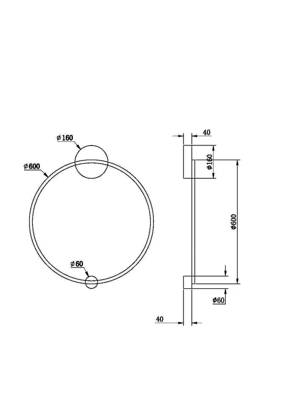 Настенный светильник (бра) 1*LED 29Вт Латунь IP20 Halo MOD005WL-L35BSK Maytoni — фото 3