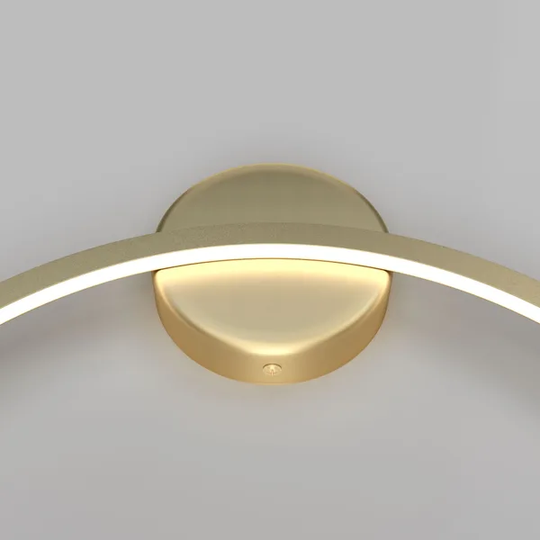 Настенный светильник (бра) 1*LED 29Вт Латунь IP20 Halo MOD005WL-L35BSK Maytoni — фото 2