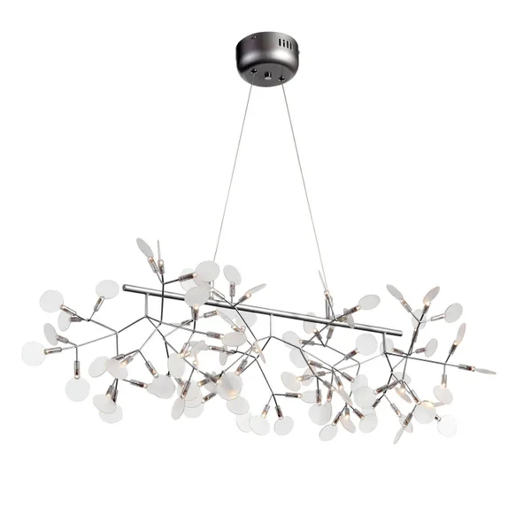 Люстра подвесная Серебристый/Белый LED 81*0,5Вт 3500К SL379.103.81 ST LUCE