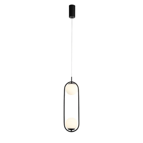 Светильник подвесной Черный/Белый LED 2*8Вт 4000К SL395.403.02 ST LUCE