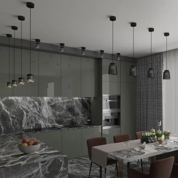 Св-к накл.св/д,длина провода 2м IP20 LED 4000K 20W корпус черн./плафон дымч.ARTIK NOVOTECH — фото 2