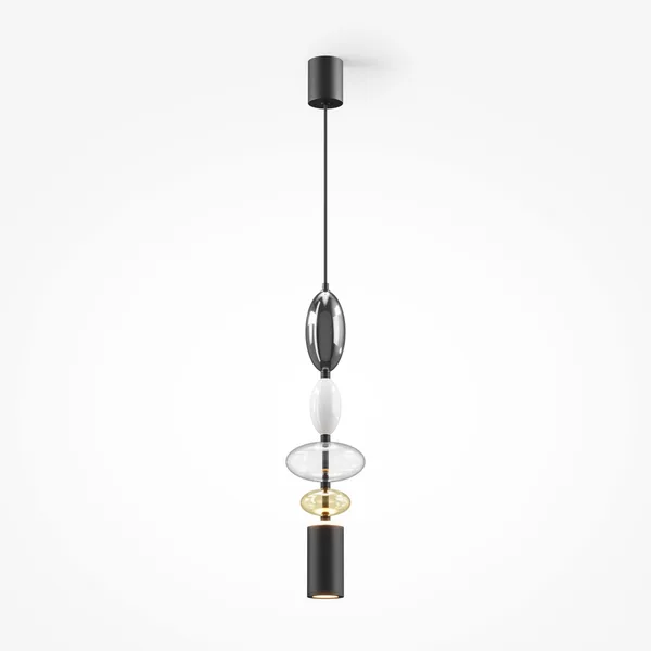 Подвесной светильник 1*GU10 5Вт Черный IP20 Monochrome MOD071PL-L8B3K3 Maytoni — фото 3