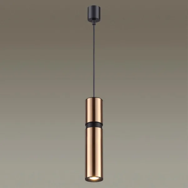 Подвес GU10 5W 220V AFRA золотой/черный B ODEON LIGHT — фото 2