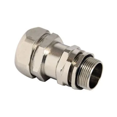 Муфта металлорукав-коробка DN 12 с уплотнением кабеля, IP68, М16х1,5, д.5 - 9мм DKC