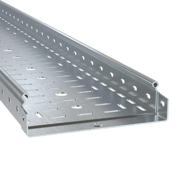 Лоток перфорированный 50x200х6000, 1,2 мм, горячеоцинкованный DKC — фото 2