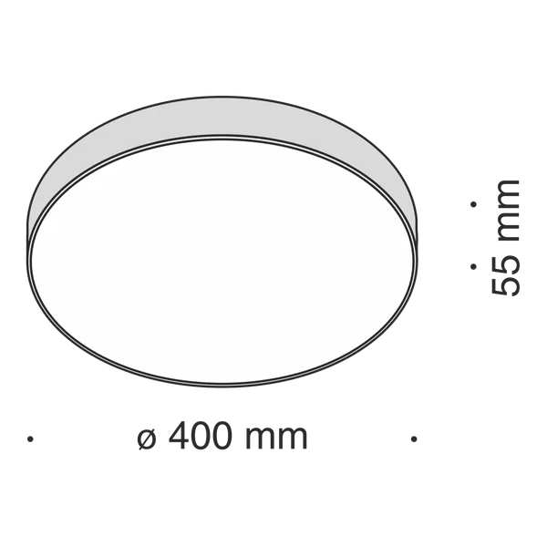 Потолочный светильник 44Вт 4000K Белый IP22 Zon C032CL-L48W4K Technical Maytoni — фото 4