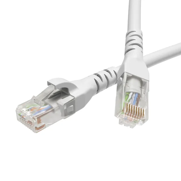 Патч-корд неэкранированный CAT6 U/UTP 4х2, LSZH, белый, 10.0м DKC