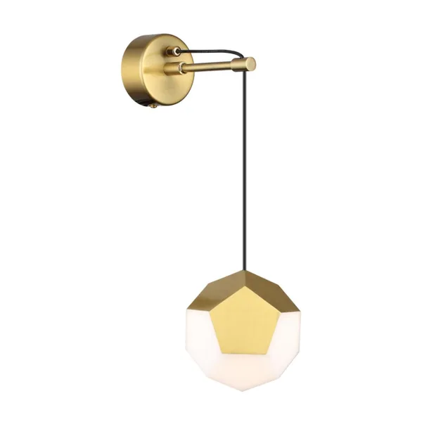 Настенный св-к LED 7W 420Лм IP20 BINGO золото ODEON LIGHT — фото 4