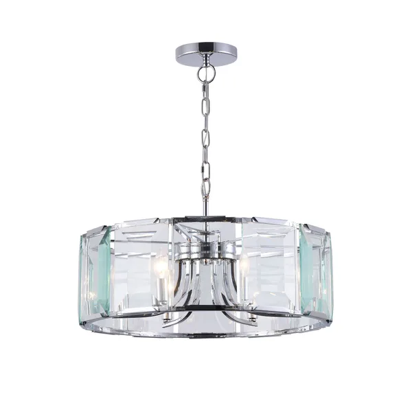 Подвесной светильник 6*E14 40Вт Хром IP20 Cerezo MOD202PL-06N Maytoni
