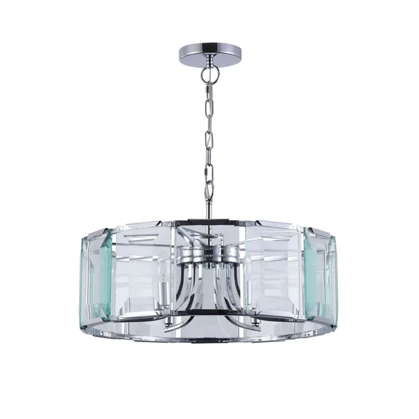 Подвесной светильник 6*E14 40Вт Хром IP20 Cerezo MOD202PL-06N Maytoni — фото 10