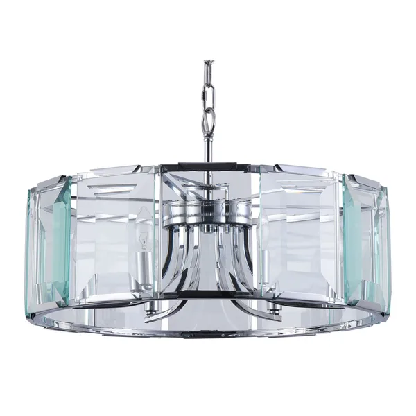 Подвесной светильник 6*E14 40Вт Хром IP20 Cerezo MOD202PL-06N Maytoni — фото 6