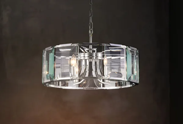 Подвесной светильник 6*E14 40Вт Хром IP20 Cerezo MOD202PL-06N Maytoni — фото 8