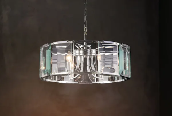 Подвесной светильник 6*E14 40Вт Хром IP20 Cerezo MOD202PL-06N Maytoni — фото 3