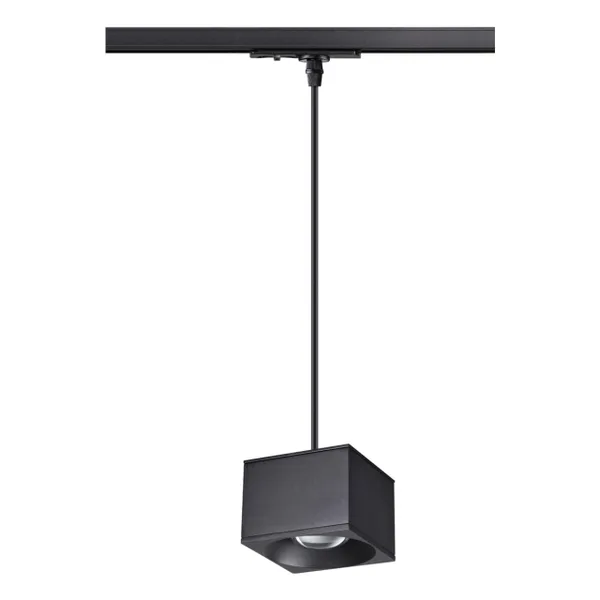 Св-к трековый,провод 1.2м IP20 LED 4000К 12W 220V черный PATERA B NOVOTECH