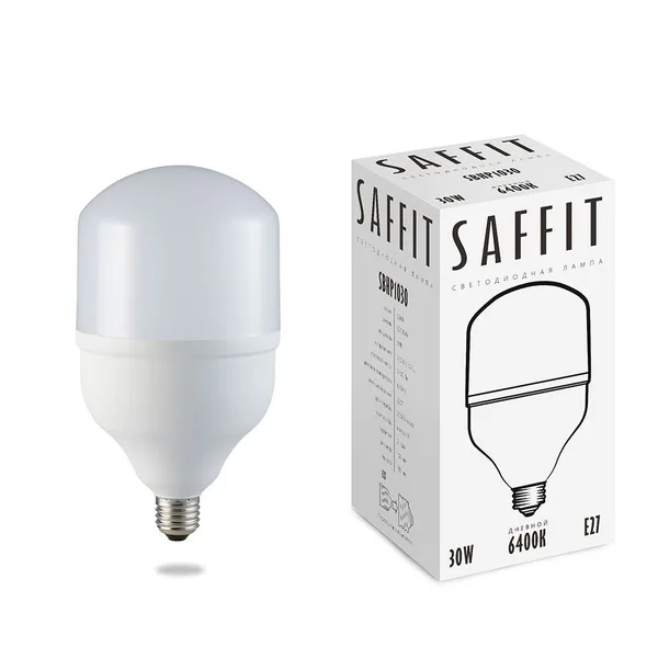 Лампа светодиодная SAFFIT SBHP1030 E27 30W 6400K Feron