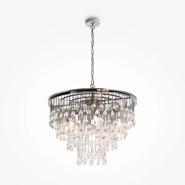 Подвесной светильник 7*E14 40Вт Хром IP20 Linn MOD091PL-07CH Maytoni — фото 2