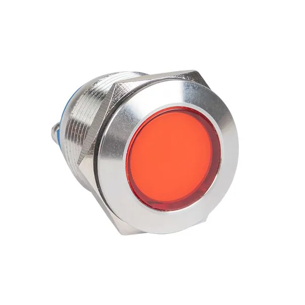 Лампа красная сигнальная S-Pro67 19 мм 24В PROxima EKF
