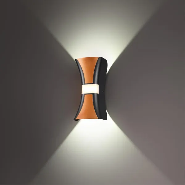 Св-к ландшафтный св/д IP54 LED 4000К 12W 85-265V CALLE черный/золото NOVOTECH — фото 5
