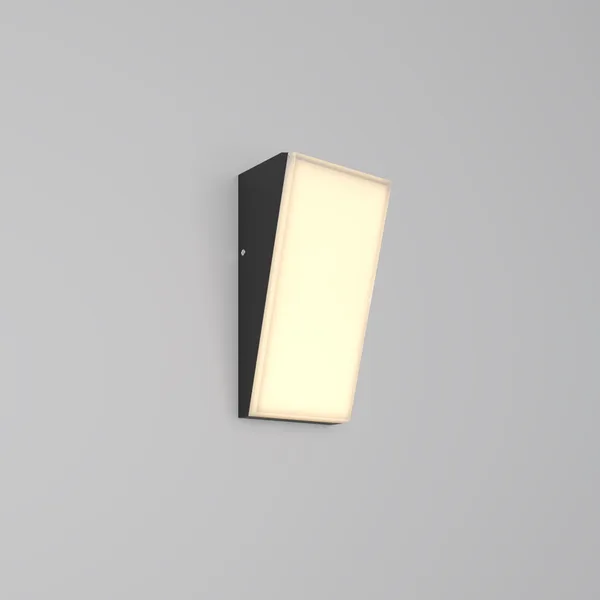 Настенный светильник (бра) 10Вт 3000К Графит IP54 Brick O436WL-L10GF3K1 Outdoor Maytoni — фото 3