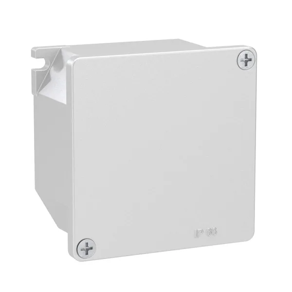 Коробка ответвительная алюминиевая окрашенная, IP66/IP67, RAL9006, 90х90х53мм DKC — фото 3