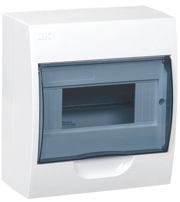 Корпус пластиковый ЩРН-П-8 IP41 белый KREPTA 3 IEK