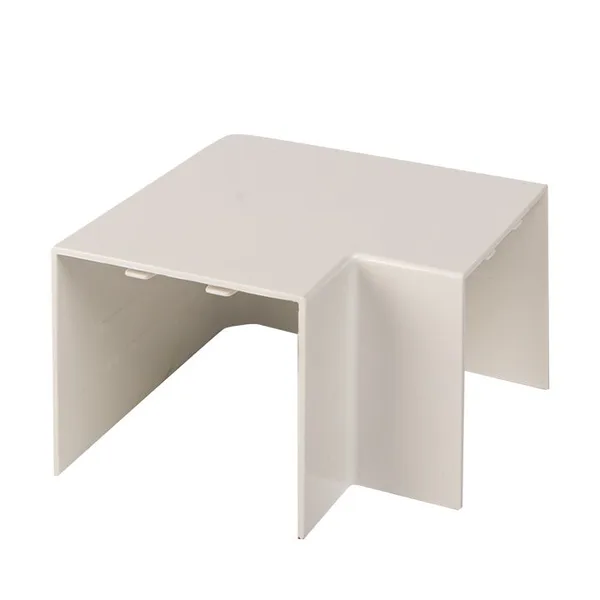 Поворот 90 гр, (60х60) (4 шт) белый EKF-Plast