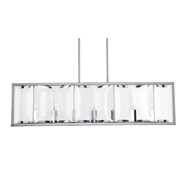 Подвесной светильник 7*E14 40Вт Хром IP20 Cerezo MOD202PL-07N Maytoni — фото 9