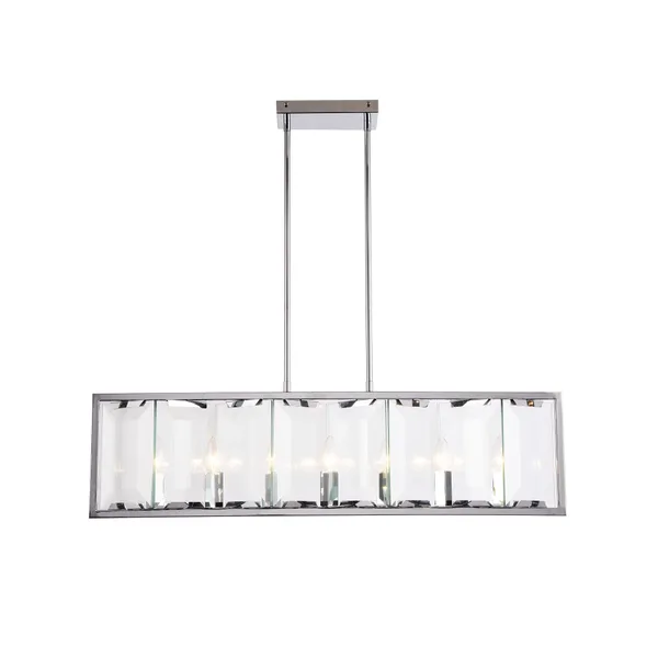 Подвесной светильник 7*E14 40Вт Хром IP20 Cerezo MOD202PL-07N Maytoni