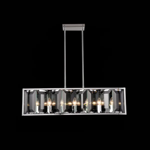 Подвесной светильник 7*E14 40Вт Хром IP20 Cerezo MOD202PL-07N Maytoni — фото 7