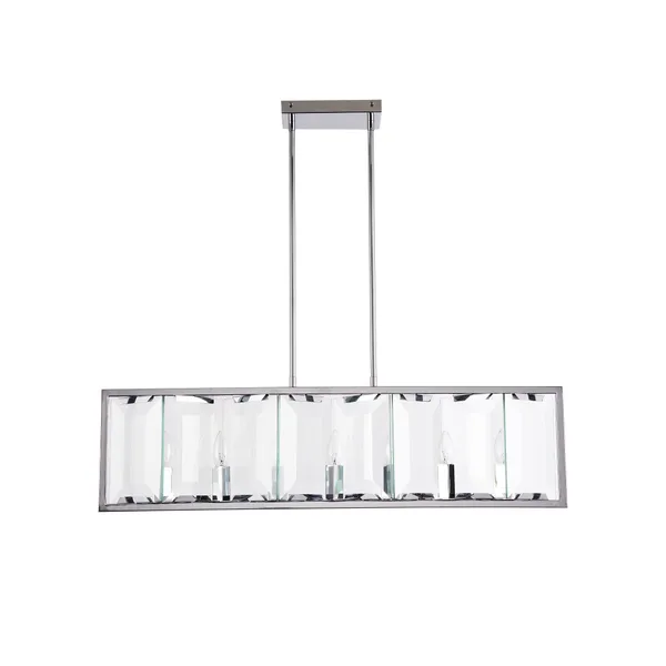Подвесной светильник 7*E14 40Вт Хром IP20 Cerezo MOD202PL-07N Maytoni — фото 2