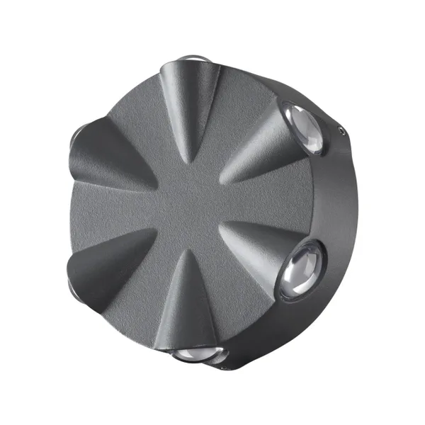 Св-к ландшафтный св/д IP54 LED 4000К 6W 85-265V CALLE темно-серый NOVOTECH