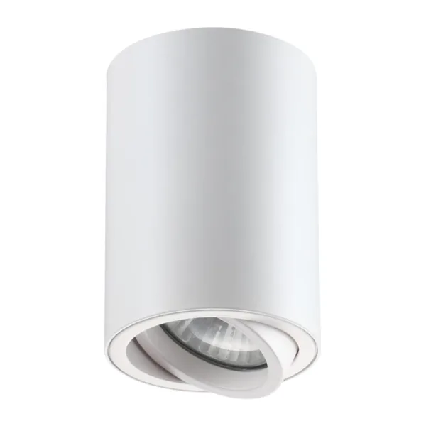 Накл.св-к IP20 GU10 50W 220V PIPE белый C NOVOTECH