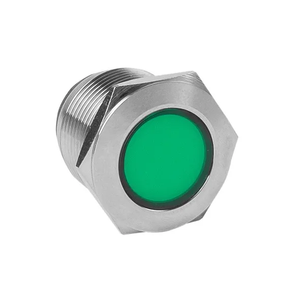 Лампа зеленая сигнальная S-Pro67 19 мм 230В PROxima EKF