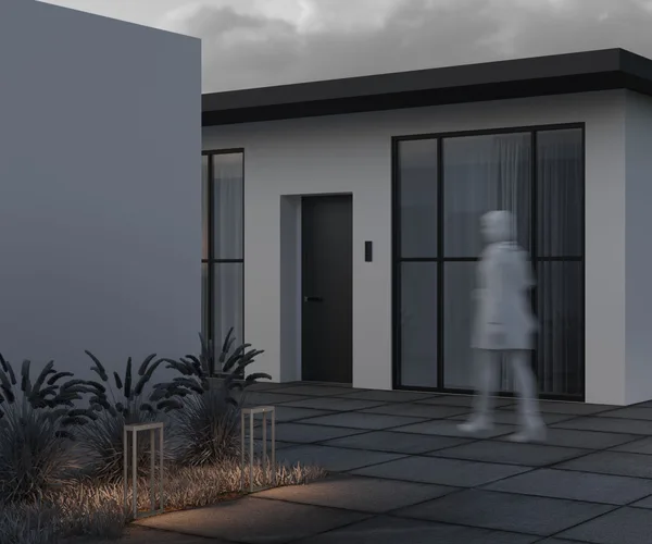 Ландшафтный светильник 2Вт 3000К Графит IP54 Pir OSL456FL-L2GF3K Outdoor Maytoni — фото 6