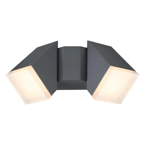 Ландшафтный настенный св-к LED 3000К 12W 220-240V KAIMAS темно-серый B NOVOTECH — фото 2