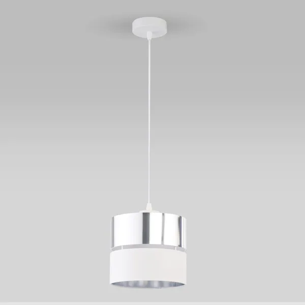Подвесной светильник 1*E27 60Вт белый IP20 Hilton (4440 Hilton Silver) TK Lighting Eurosvet